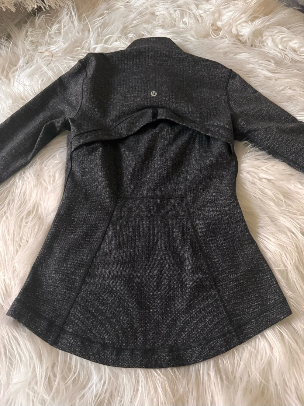 lululemon athletica Charcoal Heather Full-Zip Utility Jacket